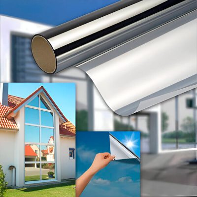 Papel de aluminio transparente autoadhesivo (45 x 200 cm) | FOILBLISS